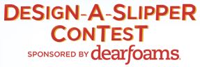 Dearfoam Design-A-Slipper Contest