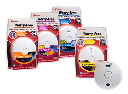 Kidde Worry Free Alarms