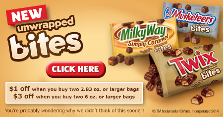 TWIX Bites Coupon
