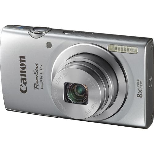 Canon - PowerShot ELPH-135 16.0-Megapixel Digital Camera - Silver