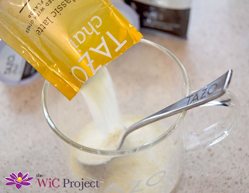 TAZO CHai Latte Sweetened Dairy Packet