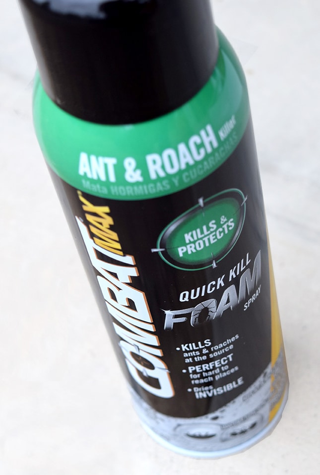 Keep Your Home Ant-Free with Combat Max Ant & Roach Killing Foam Spray