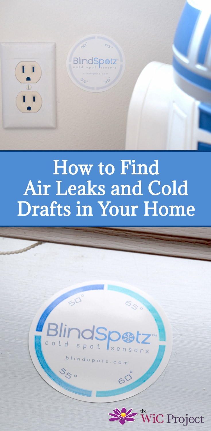 How to Find Air Leaks in Your Home with BlindSpotz DIY Cold Sensors