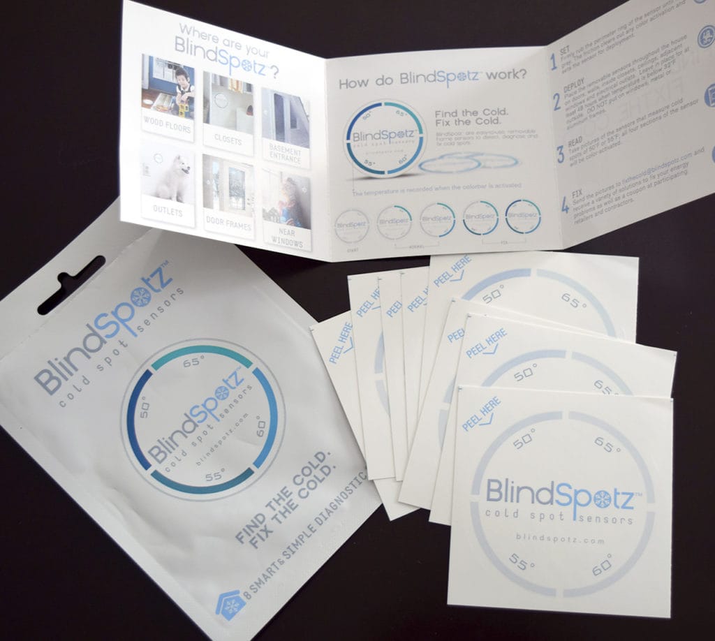 How to Find Air Leaks in Your Home with BlindSpotz DIY Cold Sensors
