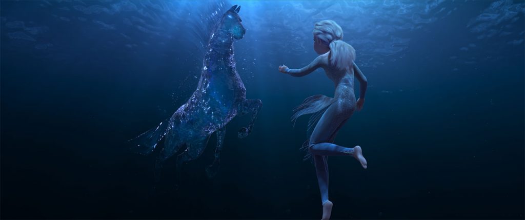 Frozen 2 Nokk and Elsa: Water spirit horse