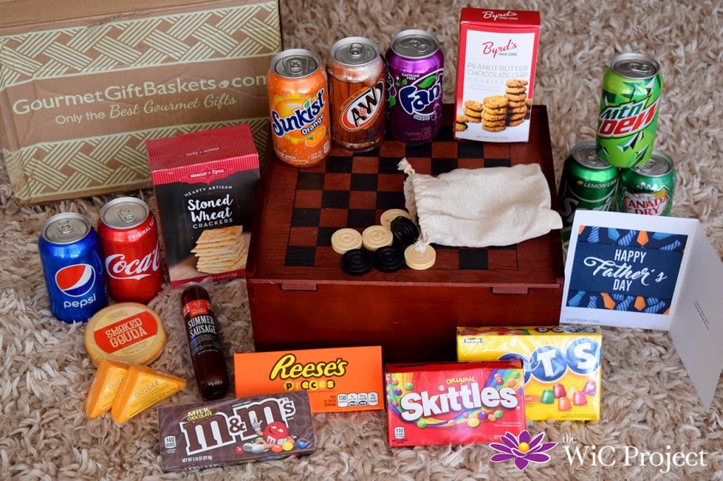 What's in the Father's Day Soda & Candy Game Crate