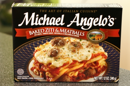 Michael Angelo's Baked Ziti and Meatballs