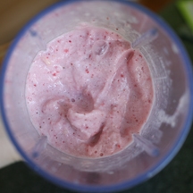 Blended Yoplait Smoothie
