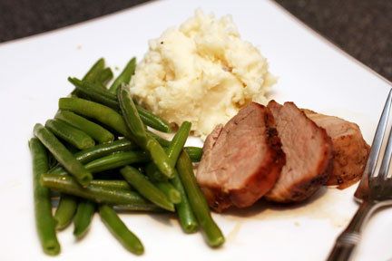 Pork Tenderloin Meal