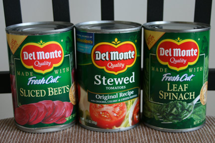 Del Monte Canned Goods