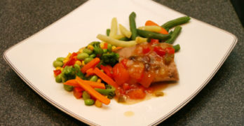 Bistro MD Pork with Papaya Sauce