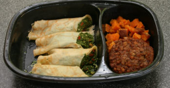 Spincahn and Ricotta Cheese Crepe