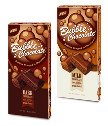 Bubble Chocolate bars