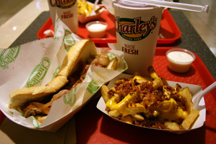 Charley's 3 Cheese Steak