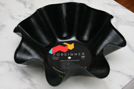 Vinyl Record Bowl