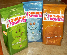 Dunkin Donuts Bags