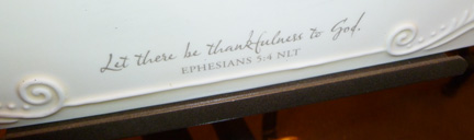 Ever Grateful - Memo Board with Easel