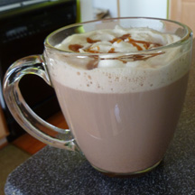 Salted Caramel Hot Chocolate