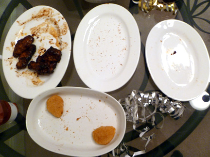 Tyson's Any'tizers Eaten
