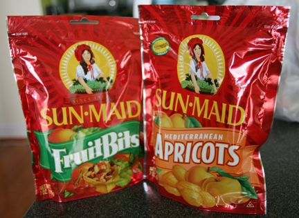 Sun-Maid Fruit Bits and Apricots