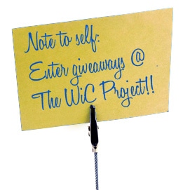 Enter Giveaways @ The WiC Project!