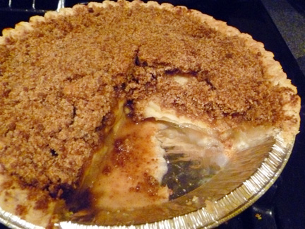 Wholly Wholesome Apple Crumb Pie