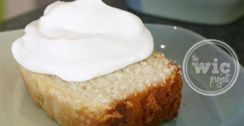 Pound Cake with Whip