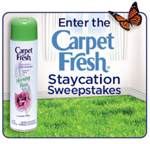 Carpet Fresh Staycation Sweepstakes