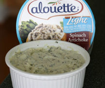 Alouette Light Spinach & Artichoke Spreadable Cheese