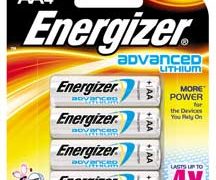 Energizer Advanced Lithium Batteries