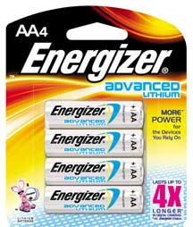 Energizer Advanced Lithium Batteries