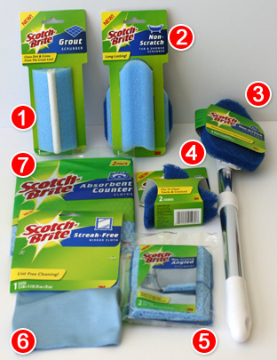 Scotch-Brite Bathroom Tools