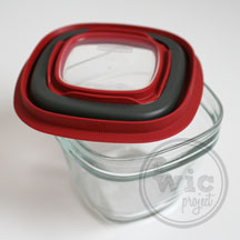 Rubbermaid Glass Containers