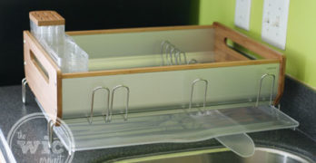 simplehuman Bamboo Frame Dishrack
