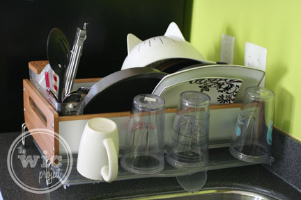 simplehuman Bamboo Frame Dishrack