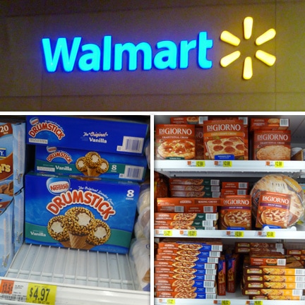 Walmart, Drumsticks, DiGiorno