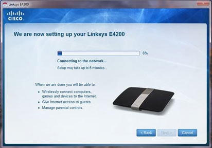 Linksys E4200
