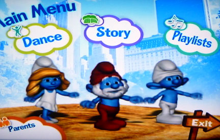 The Smurfs Dance Party