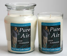 David Oreck Pure Air Candles