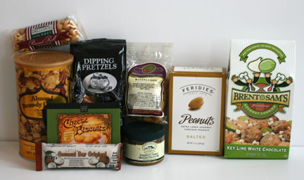 Gourmet Gift Basket Snacks