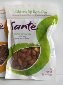 Santé Nuts Garlic Almonds