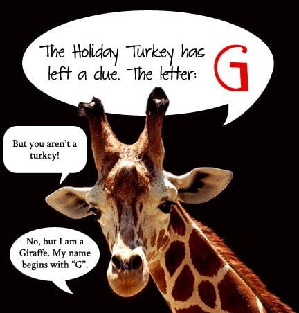Holiday Turkey Hunt Letter