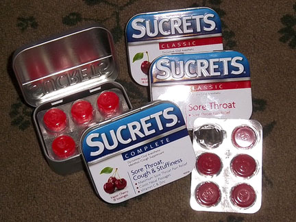 Sucrets Tins
