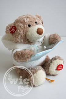 Cuddle Barn Storytime Teddie