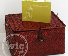 Dancing Deer Valentine's Day Basket
