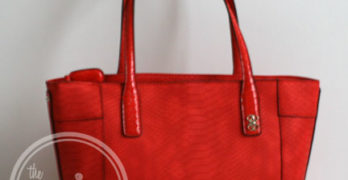 Guess CONFESSIONS Red Carryall