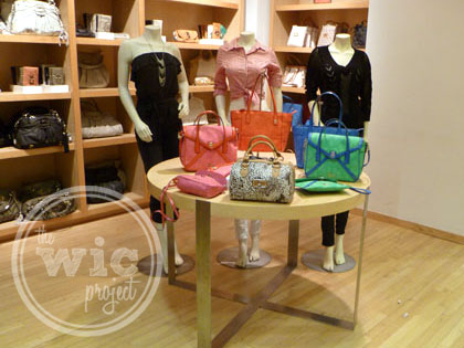 Guess Handbag Display