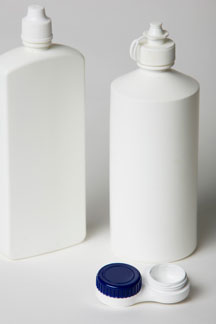Contact Lens Solution and Case