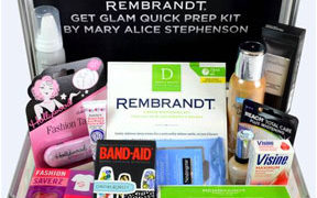 REMBRANDT Get Glam Quick Prep Kit