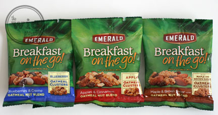 Emerald Breakfast on the go! Oatmeal blends